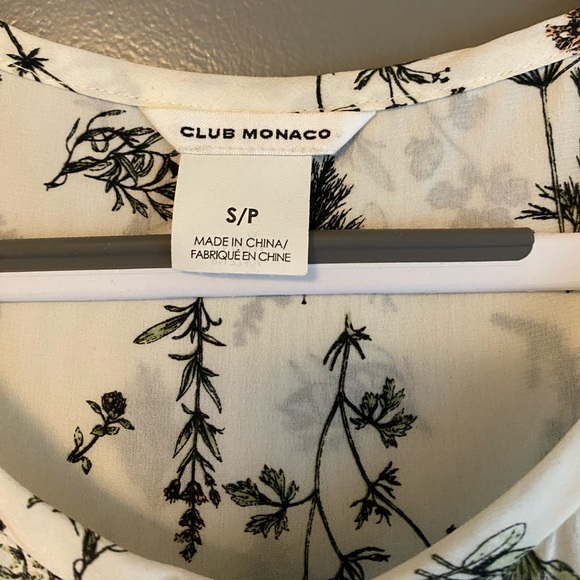 Club Monaco sleeveless blouse - Picture 2 of 4